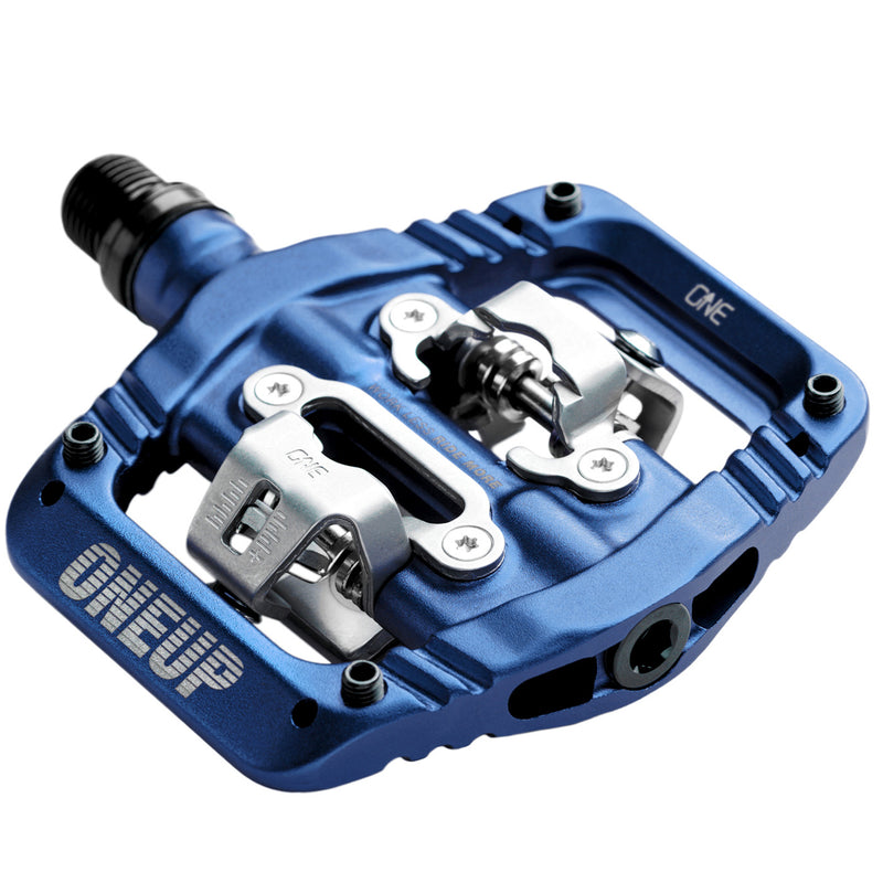 Load image into Gallery viewer, OneUp Components Clip Pedals CrMo Dark Blue
