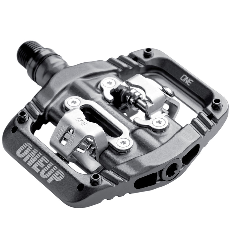 Load image into Gallery viewer, OneUp Components Clip Pedals CrMo Gray
