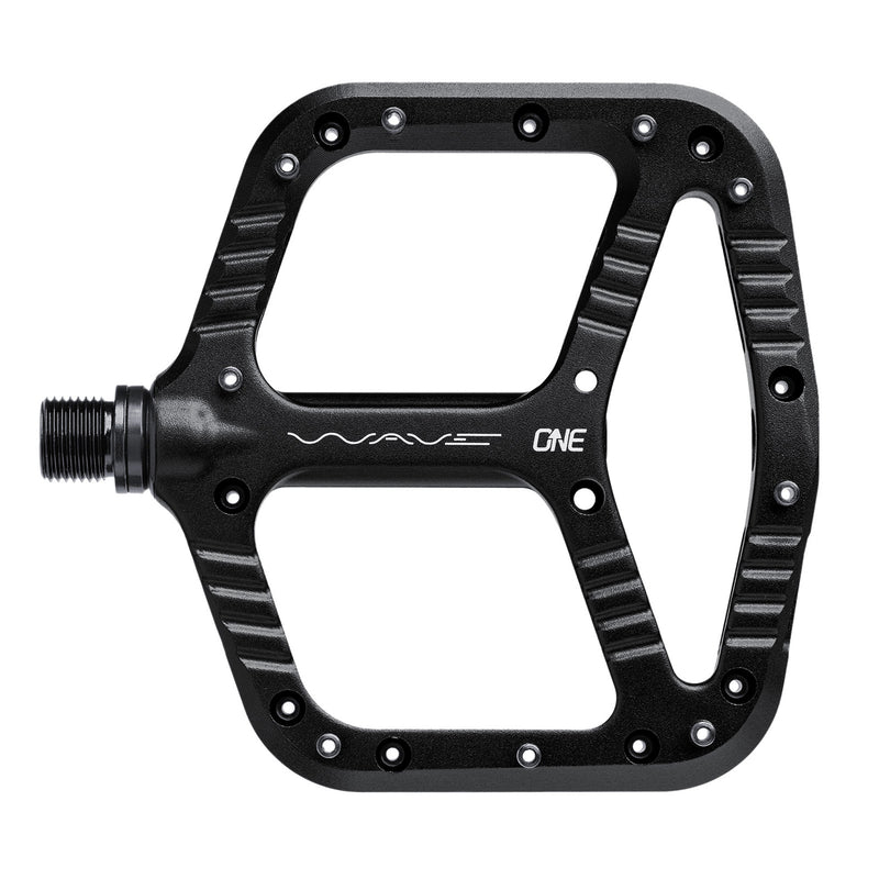 Load image into Gallery viewer, OneUp Components Wave Platform Pedals Black

