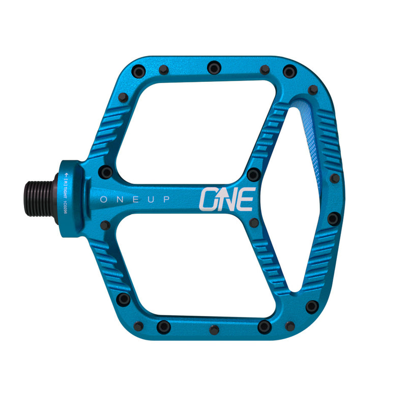 Load image into Gallery viewer, OneUp Components Aluminum Platform Pedals Blue
