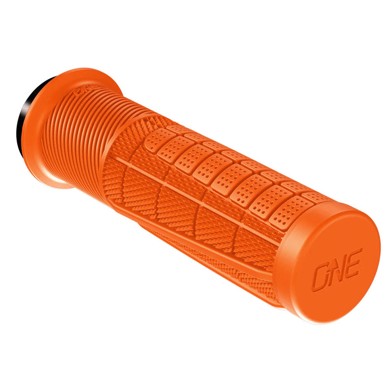 Load image into Gallery viewer, OneUp Components Thick Lock-On Grips Orange
