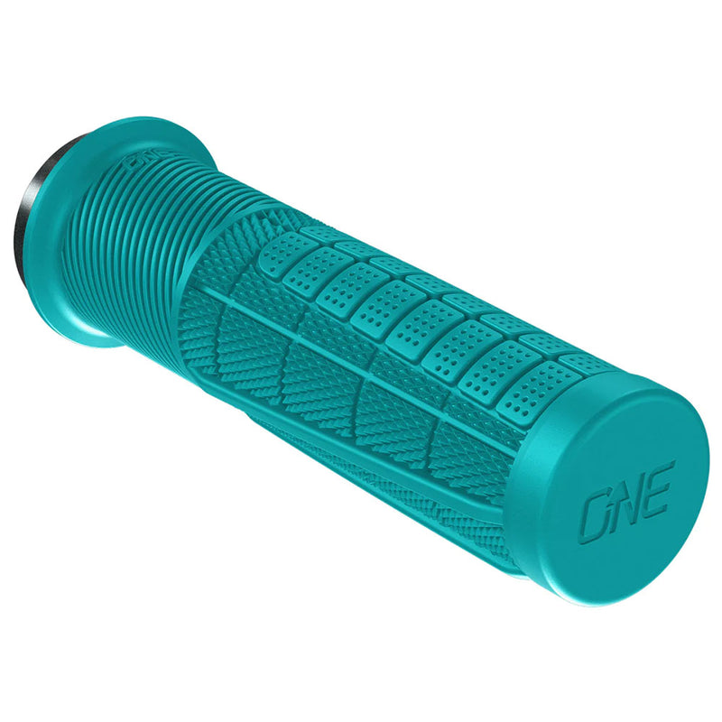 Load image into Gallery viewer, OneUp Components Thick Lock-On Grips Turquoise
