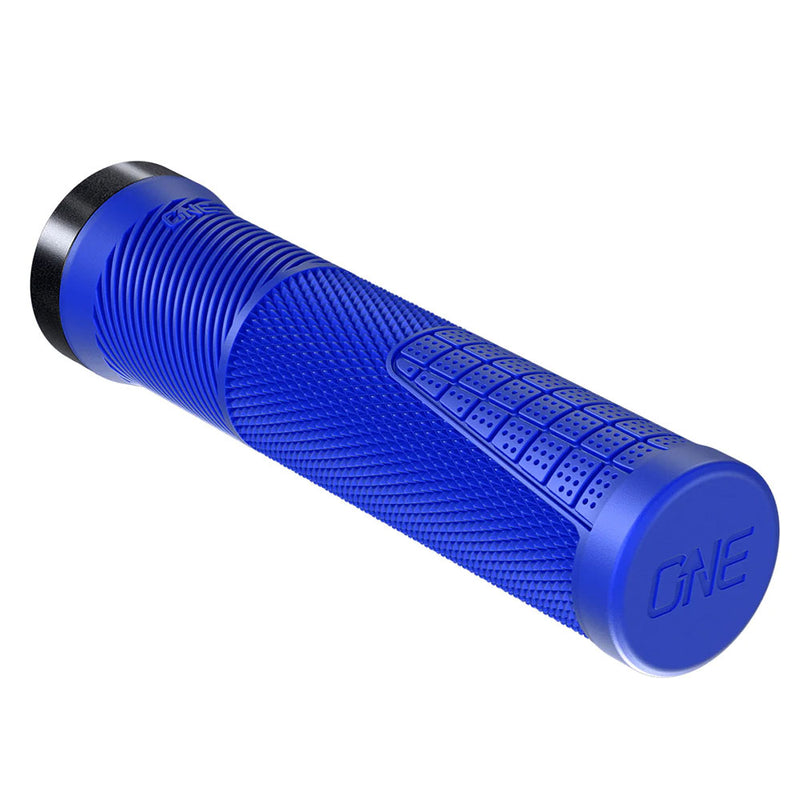 Load image into Gallery viewer, OneUp Components Thin Lock-On Grips Blue
