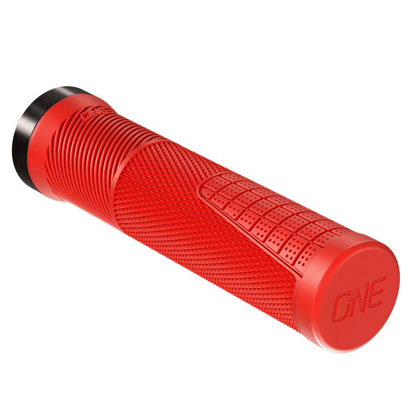 Load image into Gallery viewer, OneUp Components Thin Lock-On Grips Red
