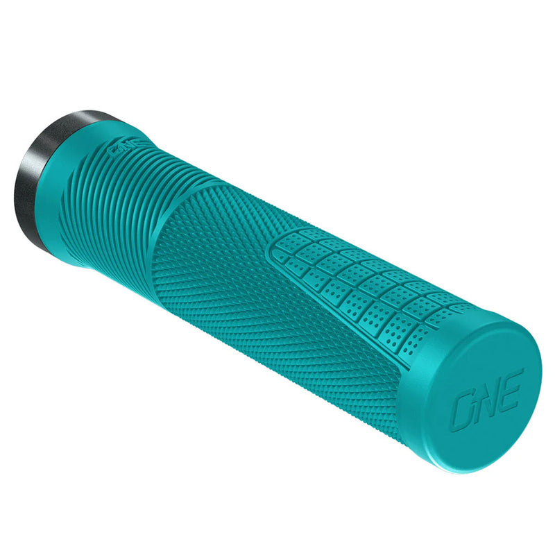 Load image into Gallery viewer, OneUp Components Thin Lock-On Grips Turquoise
