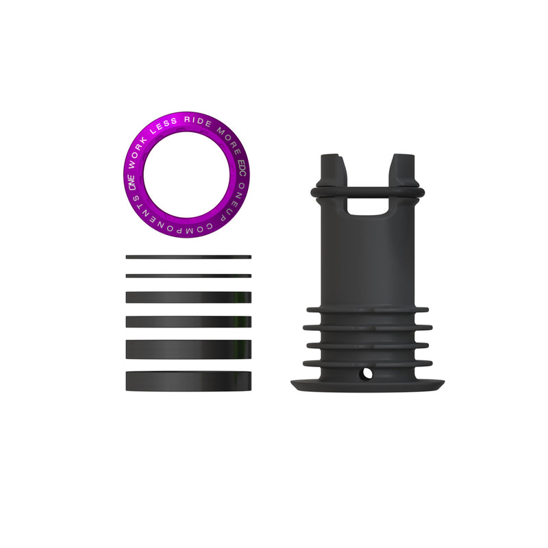 Load image into Gallery viewer, OneUp Components EDC Threaded Top Cap Purple
