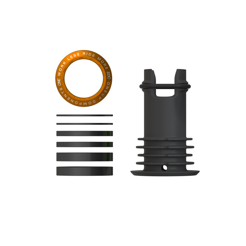 Load image into Gallery viewer, OneUp Components EDC Threaded Top Cap Orange
