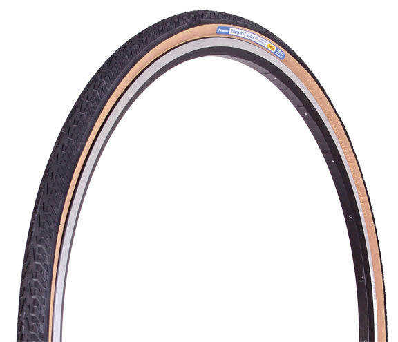 Load image into Gallery viewer, Panaracer Pasela-PT Tire 700x38 Black/Amber
