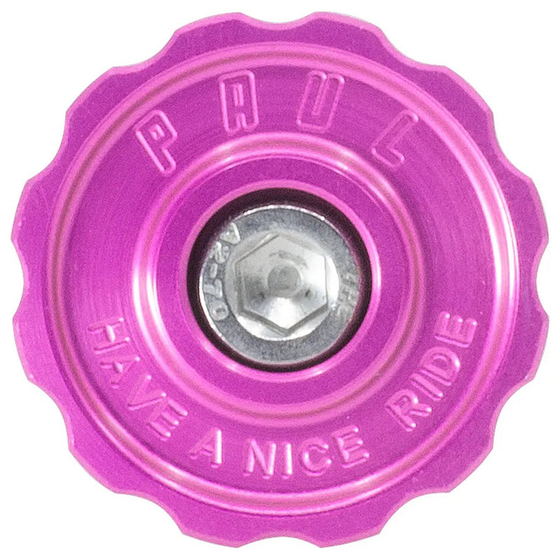Load image into Gallery viewer, Paul Components Aluminum Top Cap Pink
