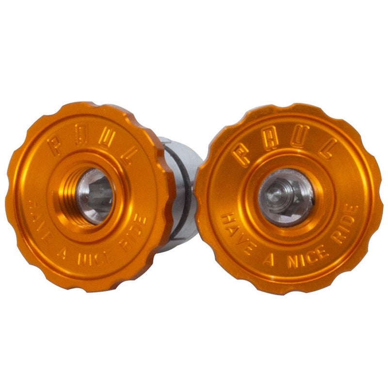 Load image into Gallery viewer, Paul Components Aluminum Bar End Plug Orange
