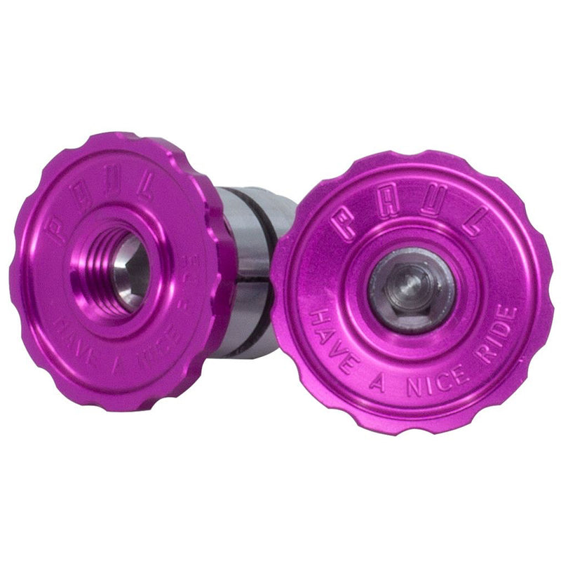 Load image into Gallery viewer, Paul Components Aluminum Bar End Plug Pink
