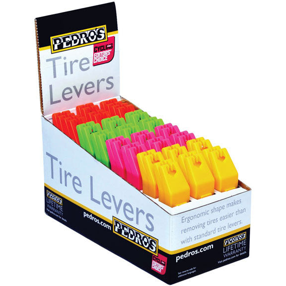 Load image into Gallery viewer, Pedro's Composite Tire Levers 4 Colors (24 pair/POP)
