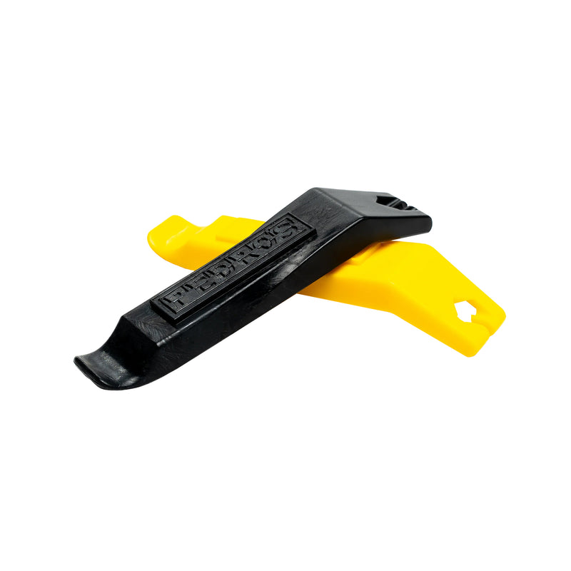 Load image into Gallery viewer, Pedro's Comp Tire Levers Blk/Yellow 35th Anniversary 24/Box

