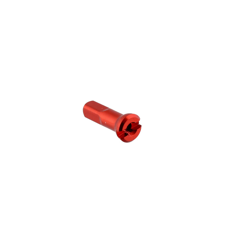 Load image into Gallery viewer, Sapim Alloy Polyax Nipple 14g/14mm Red 100/Count
