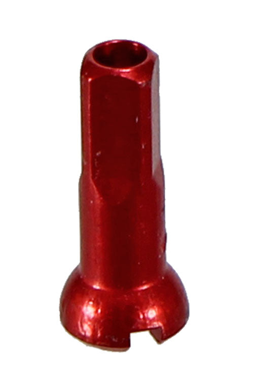 Load image into Gallery viewer, Sapim Secure Lock Alloy Nipple 14g/14mm Red 100/Count
