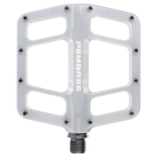 PEMBREE D3A Platform Pedals Small Silver