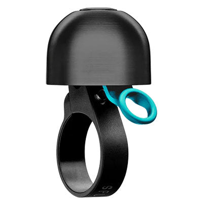 Load image into Gallery viewer, Spurcycle Compact Bell 22.2mm Black/Teal
