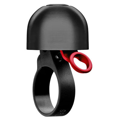 Load image into Gallery viewer, Spurcycle Compact Bell 22.2mm Black/Red
