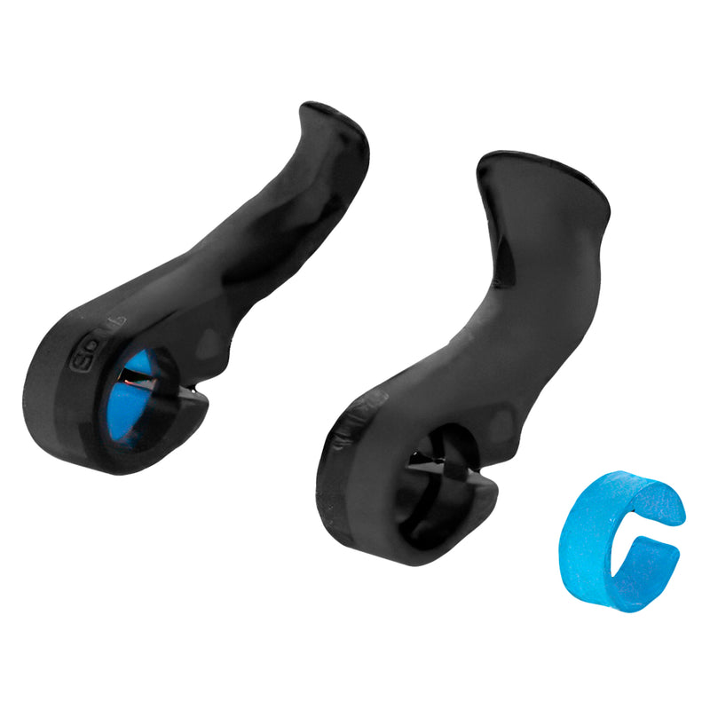 Load image into Gallery viewer, SQlab Inner Bar Ends 411 2.0  Black/Black
