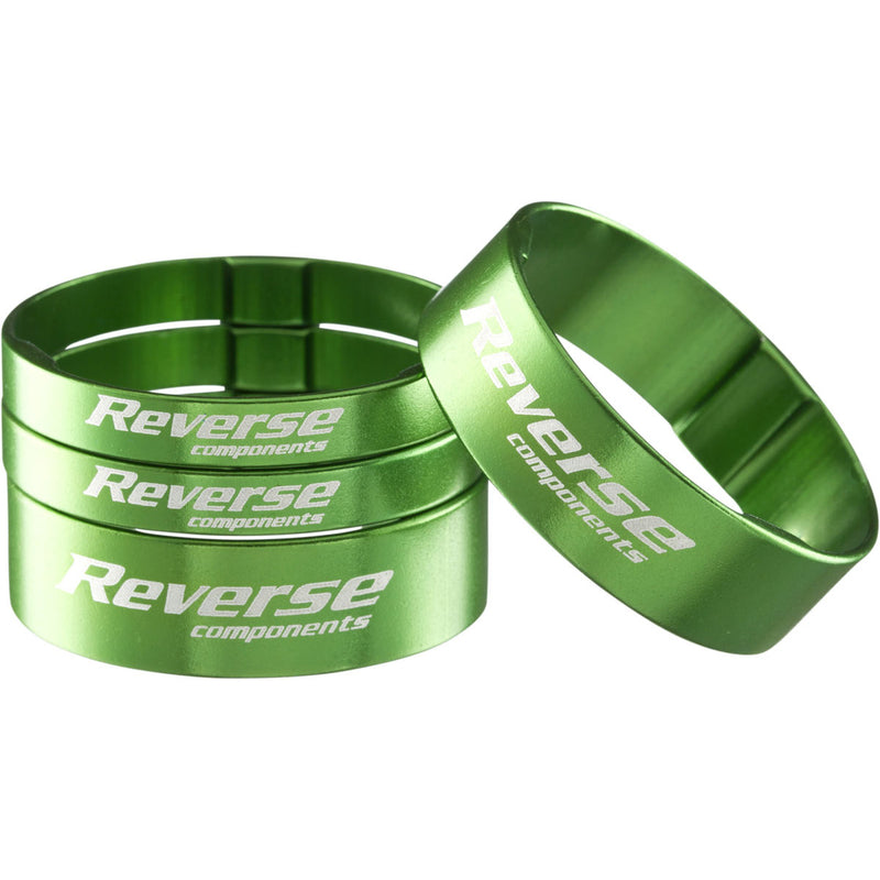 Load image into Gallery viewer, Reverse Ultralight Headset Spacer Set Set/4 Green
