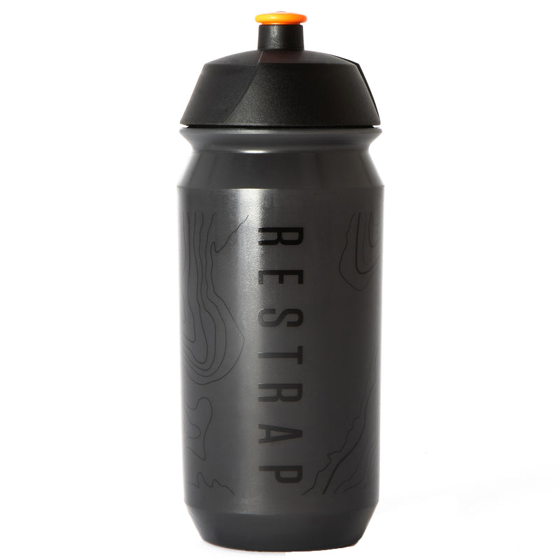 Load image into Gallery viewer, Restrap Contour Design Water Bottle 500ml Smoke/Orange
