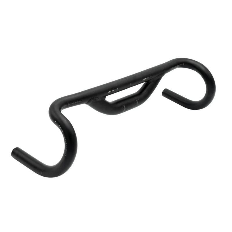 Load image into Gallery viewer, Redshift Sports Top Shelf Drop Bar 70mm Rise 10 deg- 41cm Black
