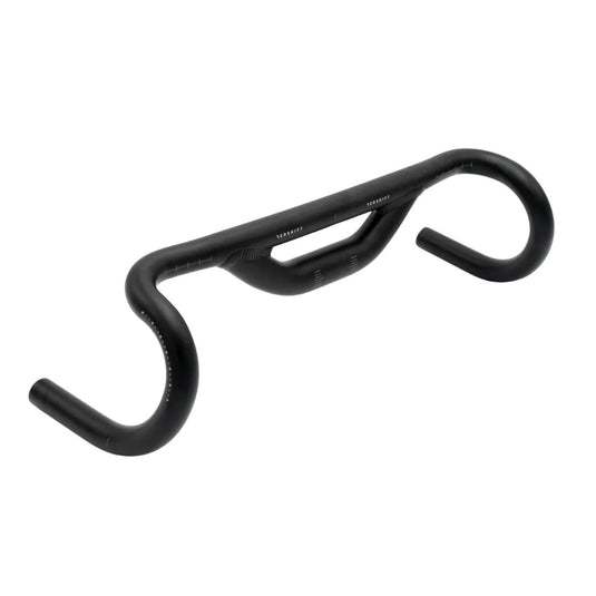 Redshift Sports Top Shelf Drop Bar 70mm Rise 10 deg- 41cm Black
