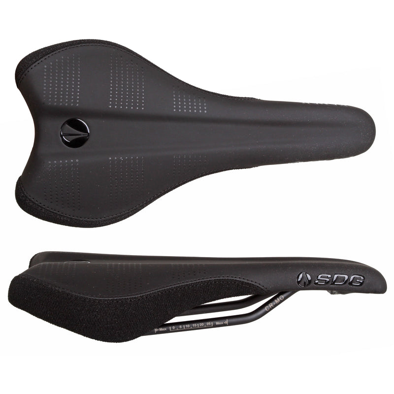 Load image into Gallery viewer, SDG Radar Mtn Saddle CrMo Rails - Black
