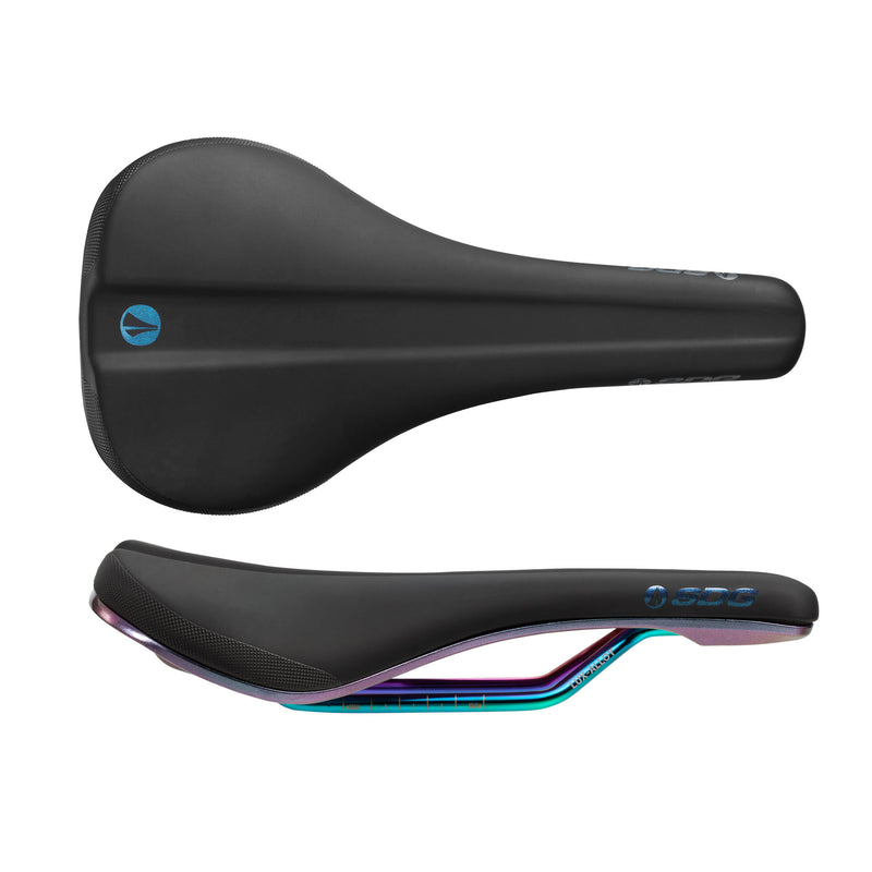 Load image into Gallery viewer, SDG Bel-Air V3 Saddle Lux Rails Fuel LE Oil Slick
