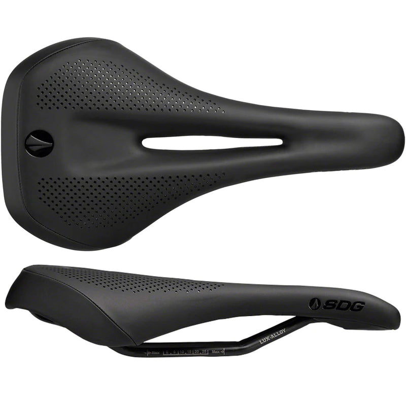 Load image into Gallery viewer, SDG Allure V2 Saddle Lux-Alloy Rails Black
