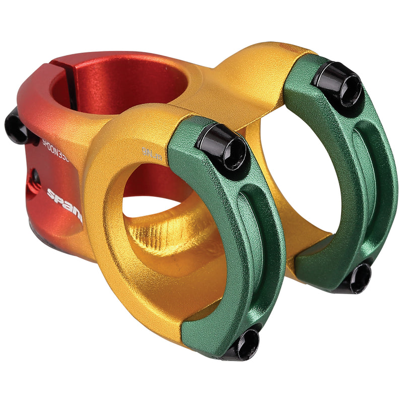 Load image into Gallery viewer, Spank Spoon 350 Stem (35.0) 0dx35mm - Rasta
