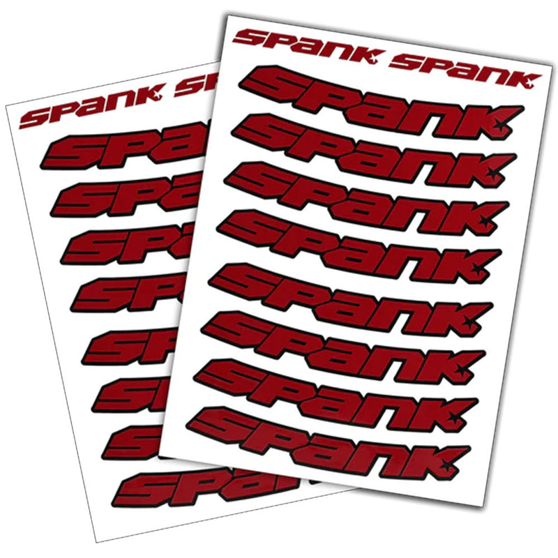 Load image into Gallery viewer, Spank Spank Rim Decals - Red
