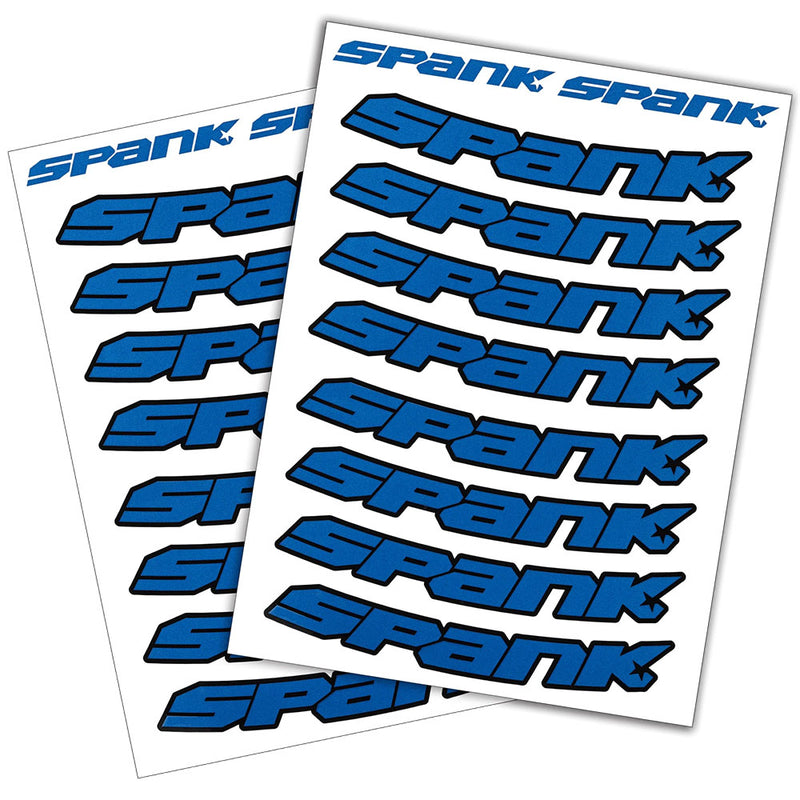 Load image into Gallery viewer, Spank Spank Rim Decals - Blue
