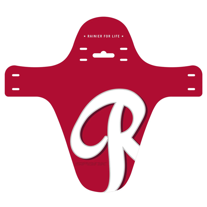 Load image into Gallery viewer, Spank Mud Fender Rainier Beer Red

