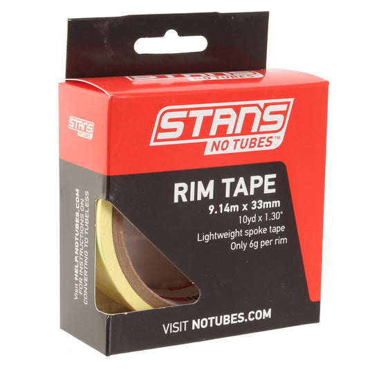 Stan's Yellow Rim 33mm Tape 10 Yard Roll  >