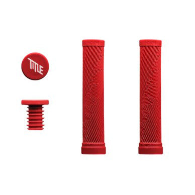 Title Form Slip-On Grips  Red