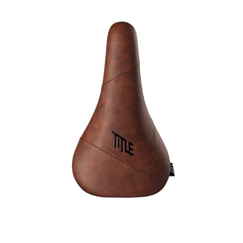 Load image into Gallery viewer, Title JS1 Saddle CrMO Rails Dark Brown
