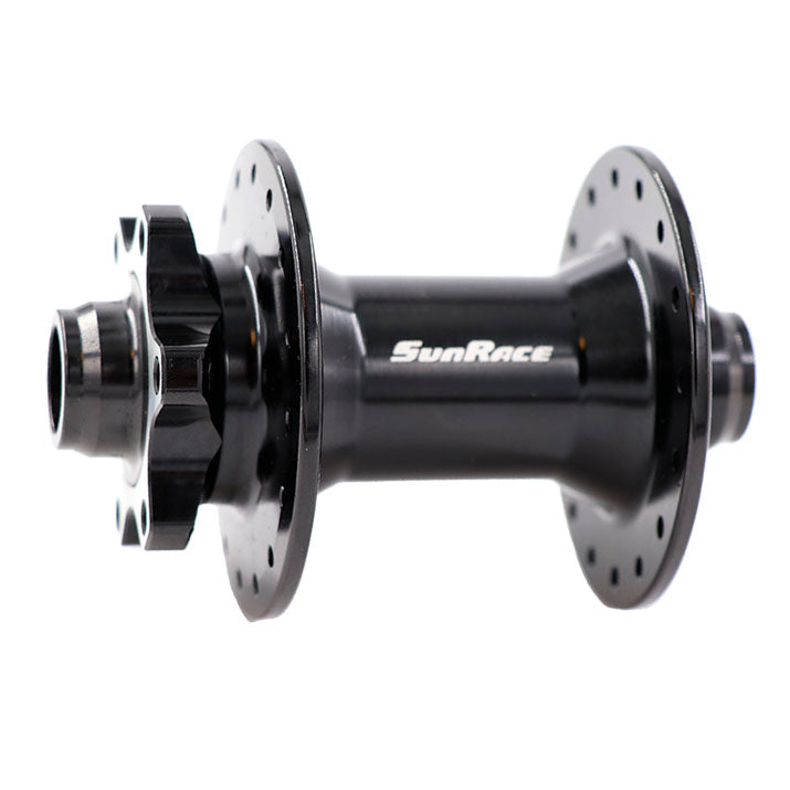 Load image into Gallery viewer, Sunrace MX82 6B Disc Front Hub Black 
