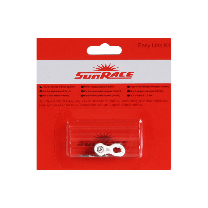 Load image into Gallery viewer, Sunrace CNQ09 Quick Link for 9sp Chains (1 Set) 

