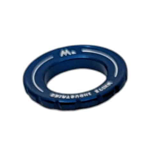 Load image into Gallery viewer, White Industries CenterLock Lockring External Blue Each
