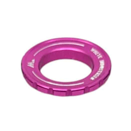 White Industries CenterLock Lockring External Pink Each