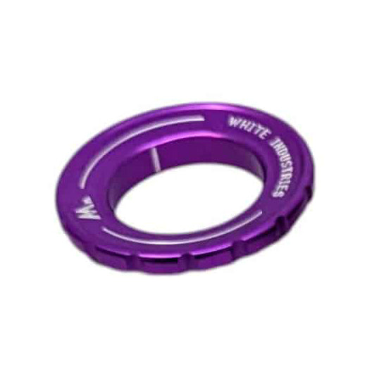 Load image into Gallery viewer, White Industries CenterLock Lockring External Purple Each
