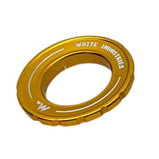 Load image into Gallery viewer, White Industries CenterLock Lockring External Gold Each
