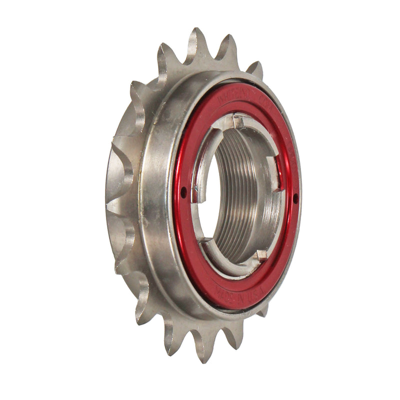 Load image into Gallery viewer, White Industries Singlespeed Freewheel Standard Engagement 17t Red

