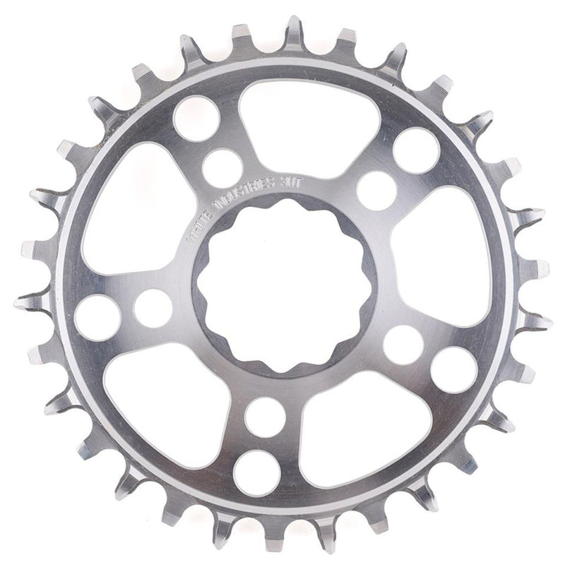 Load image into Gallery viewer, White Industries MR30 TSR 1x Chainring (0mm Offset) 30T Silver
