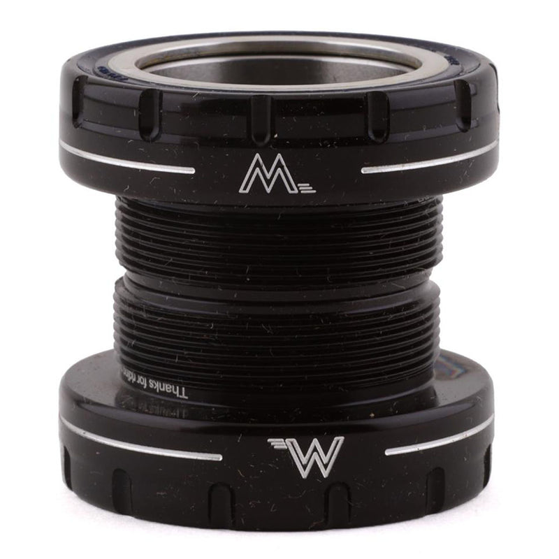 Load image into Gallery viewer, White Industries 30mm Bottom Bracket BSA Thread 68/73mm Black
