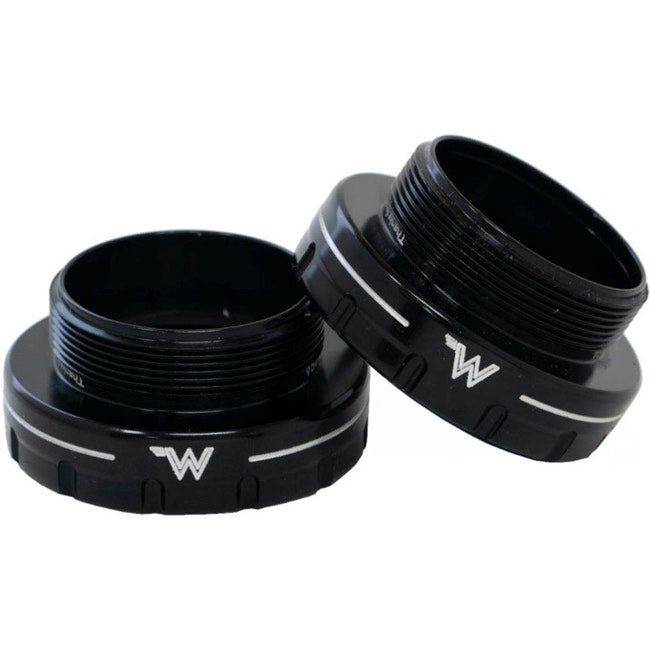 Load image into Gallery viewer, White Industries DUB Bottom Bracket BSA Thread 68/73mm Black
