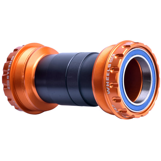 Wheels Mfg T47 Outboard Threaded BB 30mm Base Orange  