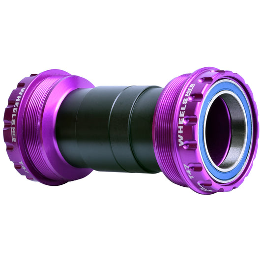 Wheels Mfg T47 Outboard Threaded BB 30mm Base Purple  