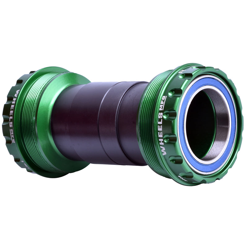 Load image into Gallery viewer, Wheels Mfg T47 Outboard Threaded BB 30mm Base Green  
